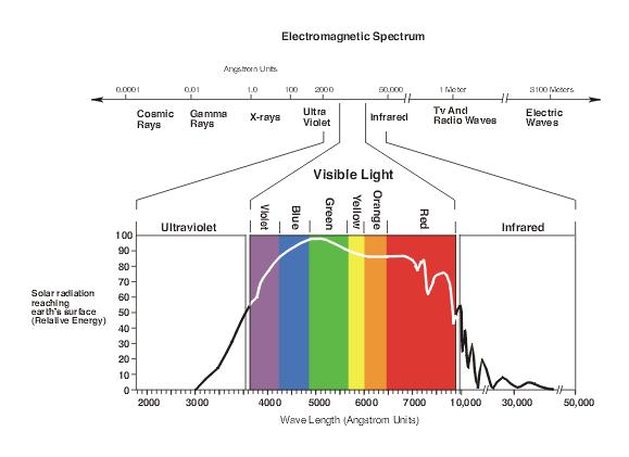 visible light spectrum
